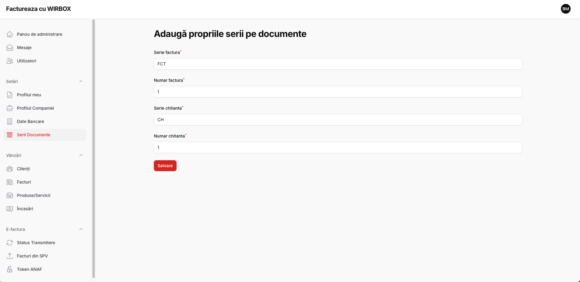 Serii Documente